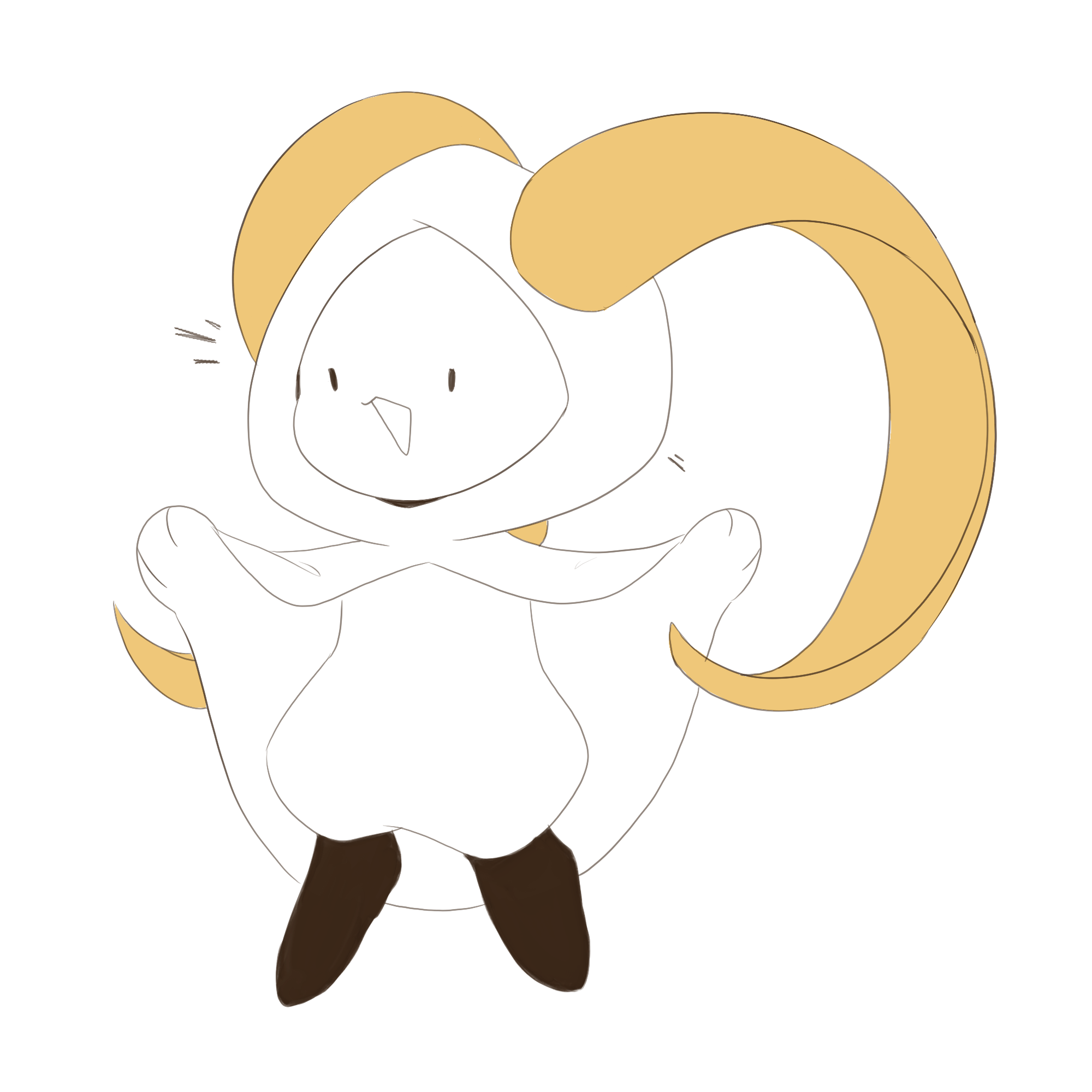 Overgrown horns (CAP)